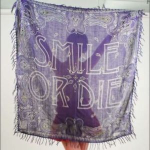 Isabel Marant ‘Smile or Die’ scarf